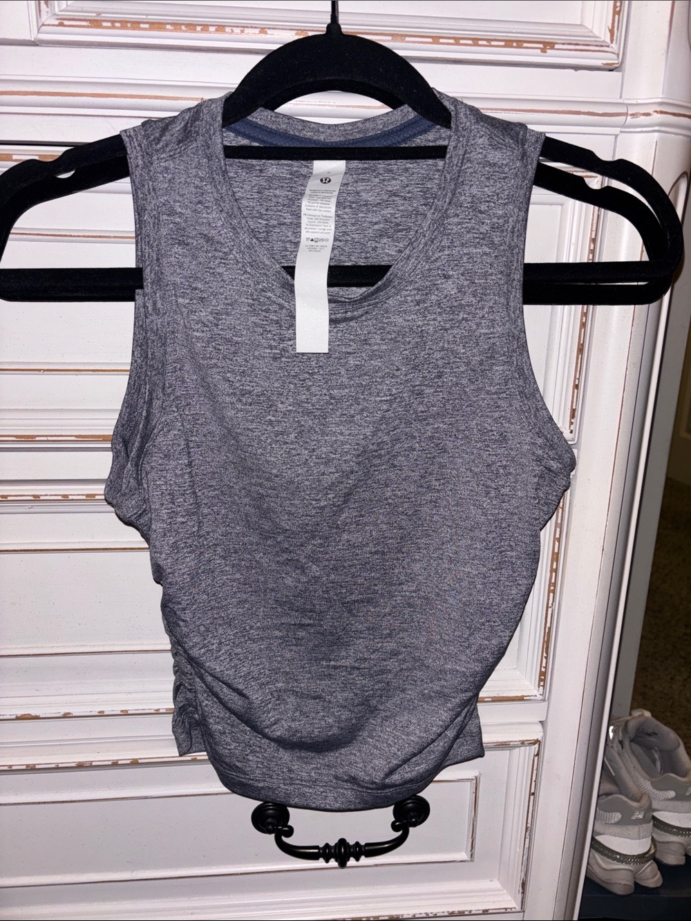 lululemon athletica Heather Gray Sleeveless Tank